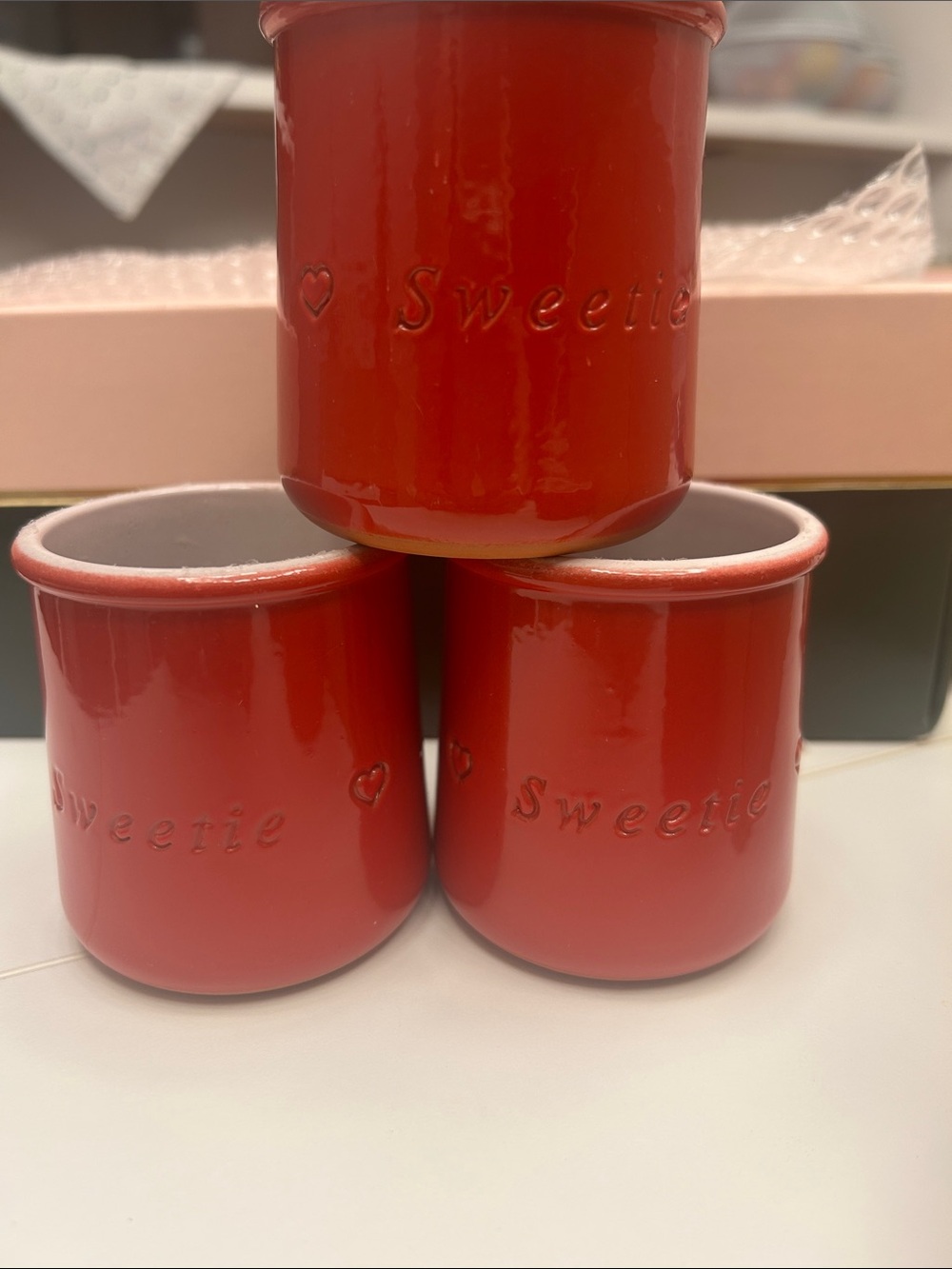 La Fermière Red Sweetie
Ceramic Jars